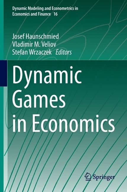 Produktbild: Dynamic Games in Economics