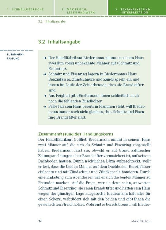Produktbild: Biedermann und die Brandstifter von Max Frisch