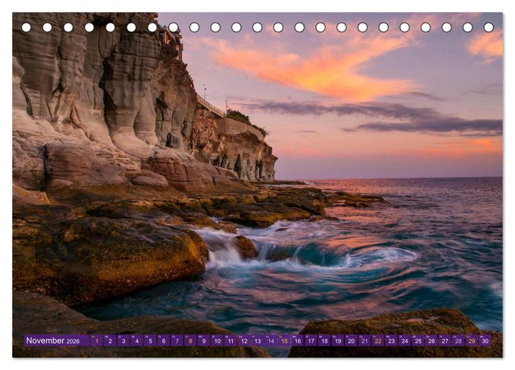 Produktbild: Gran Canaria 2026 (Tischkalender 2026 DIN A5 quer), CALVENDO Monatskalender