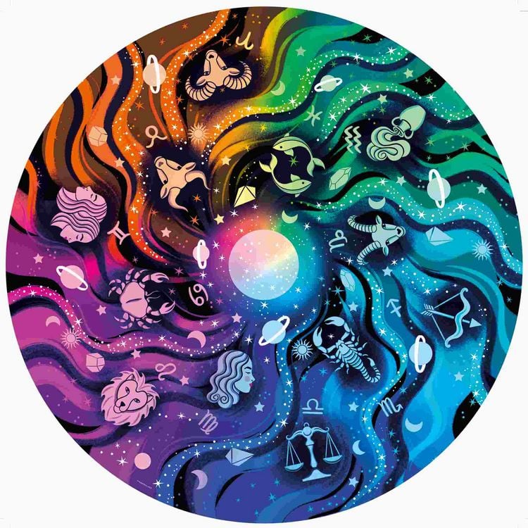 Produktbild: Erwachsenenpuzzle 500 Teile - Astrologie