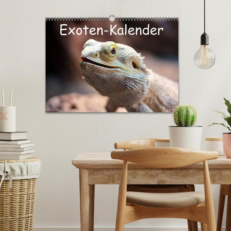 Produktbild: Exoten-Kalender (Wandkalender 2026 DIN A3 quer), CALVENDO Monatskalender
