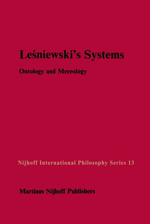 Produktbild: Leśniewski&rsquo;s Systems
