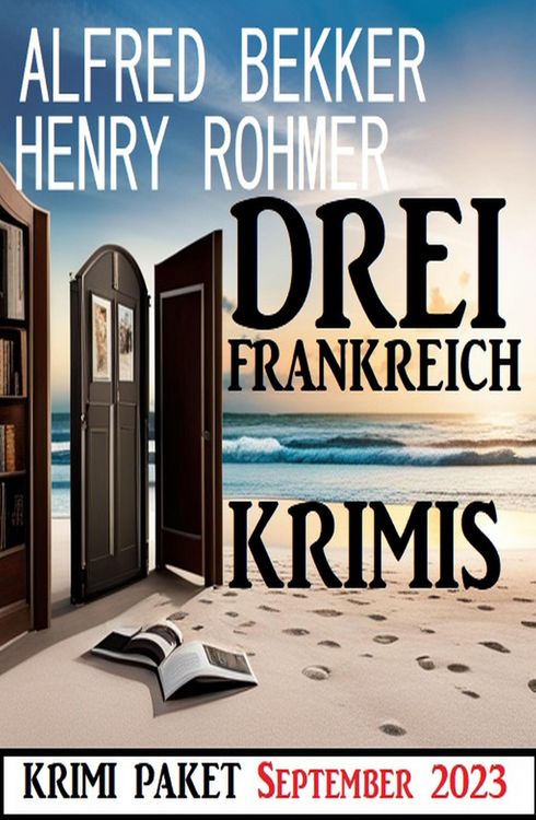 Produktbild: Drei Frankreich Krimis September 2023: Krimi Paket