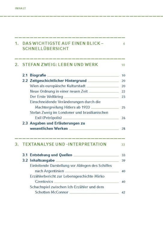 Produktbild: Schachnovelle von Stefan Zweig