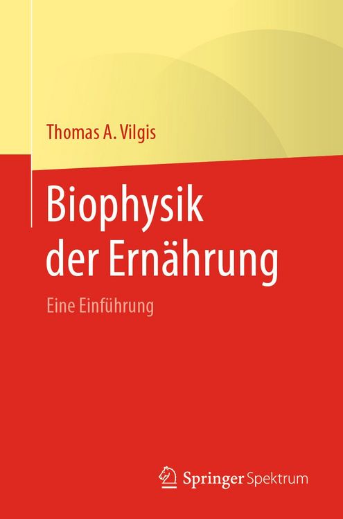 Produktbild: Biophysik der Ern&auml;hrung