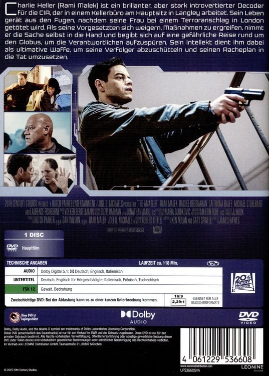 Produktbild: The Amateur - Der Amateur