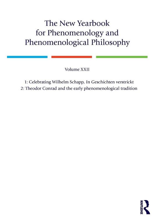 Produktbild: The New Yearbook for Phenomenology and Phenomenological Philosophy