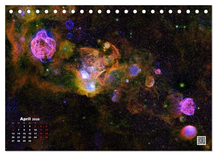 Produktbild: Neue Astrofotos von Stefan Ziegenbalg (Tischkalender 2026 DIN A5 quer), CALVENDO Monatskalender