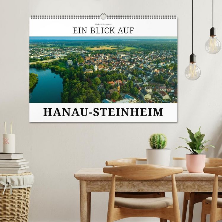 Produktbild: Ein Blick auf Hanau-Steinheim (Wandkalender 2027 DIN A2 quer), CALVENDO Monatskalender