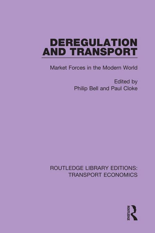Produktbild: Deregulation and Transport
