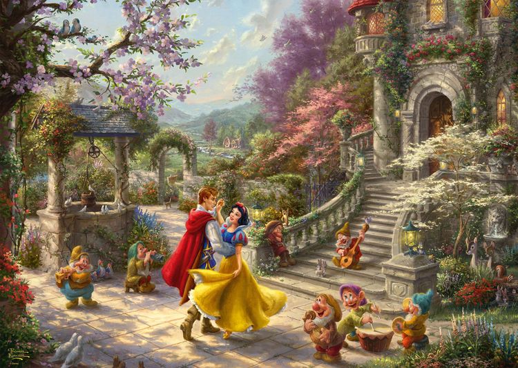 Produktbild: Disney, Schneewittchen - Tanz mit dem Prinzen (Puzzle)