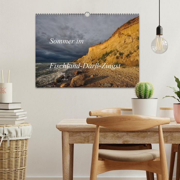 Produktbild: Sommer im Fischland-Dar&szlig;-Zingst (Wandkalender 2026 DIN A3 quer), CALVENDO Monatskalender