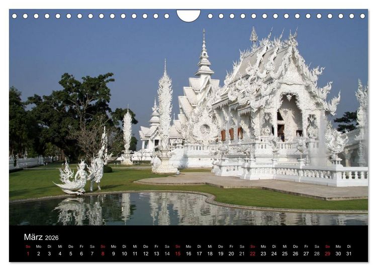 Produktbild: Thailand (Wandkalender 2026 DIN A4 quer), CALVENDO Monatskalender