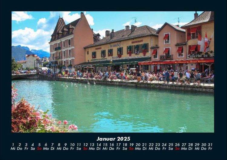 Produktbild: Die Seen der Erde 2025 Fotokalender DIN A4
