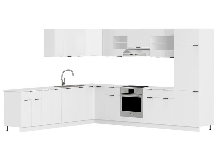 Produktbild: K&uuml;chenschrank B. 30 cm H&auml;ngeschrank K&uuml;che Fasola