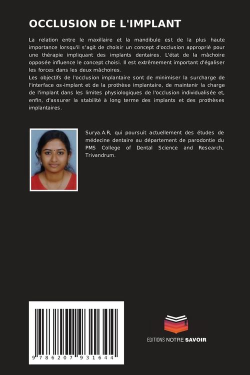 Produktbild: Occlusion De L'implant