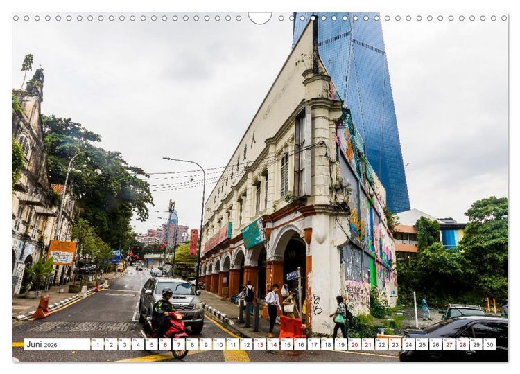 Produktbild: Kuala Lumpur einfach liebenswert (Wandkalender 2026 DIN A3 quer), CALVENDO Monatskalender