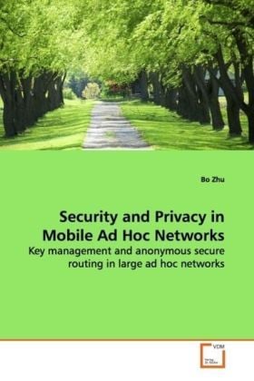 Produktbild: Zhu, B: Security and Privacy in Mobile Ad Hoc Networks