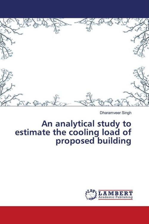 Produktbild: An analytical study to estimate the cooling load of proposed building