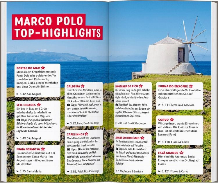 Produktbild: MARCO POLO Reisef&uuml;hrer Azoren