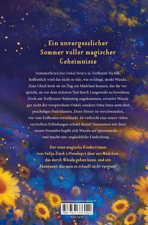 Produktbild: Wandas Wunder ‒ Der Sommer der fl&uuml;sternden W&auml;nde