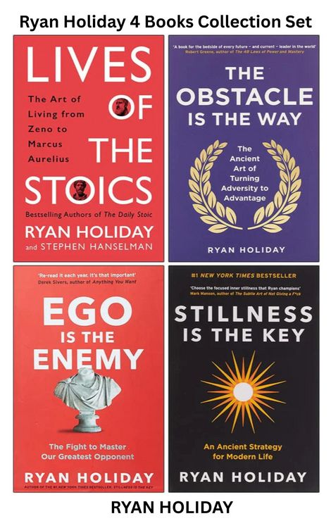 Produktbild: Ryan Holiday 4 Books Collection Set