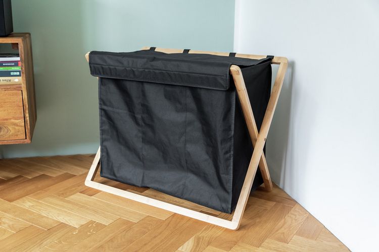 Produktbild: W&auml;schesammler Trio Mod. Ecori, Bambus, recyceltes Polyester