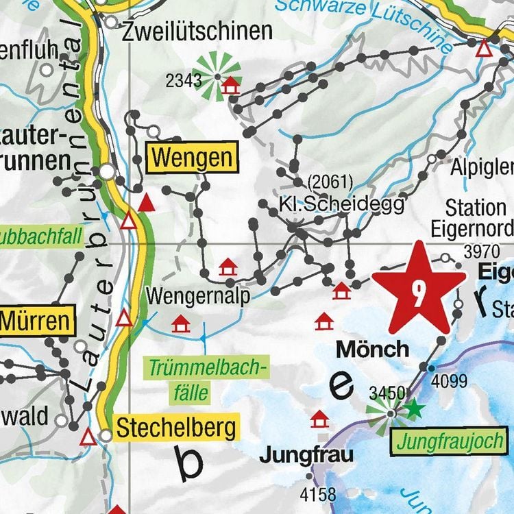 Produktbild: MARCO POLO Reisekarte Schweiz 1:275.000