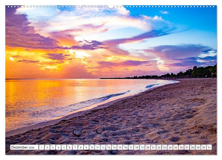 Produktbild: Farbenfrohes Kuba (Wandkalender 2026 DIN A2 quer), CALVENDO Monatskalender