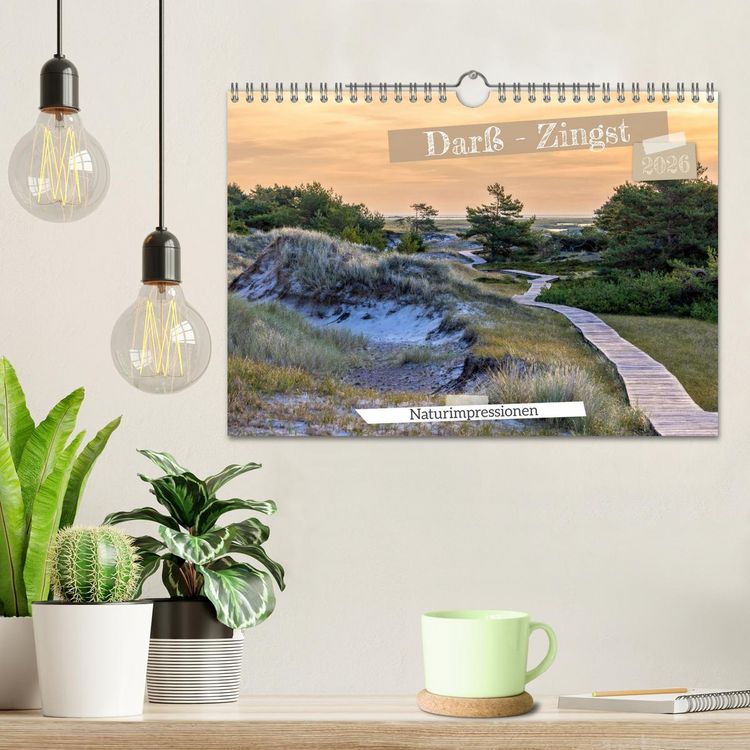 Produktbild: Dar&szlig;-Zingst Naturimpressionen (Wandkalender 2026 DIN A4 quer), CALVENDO Monatskalender