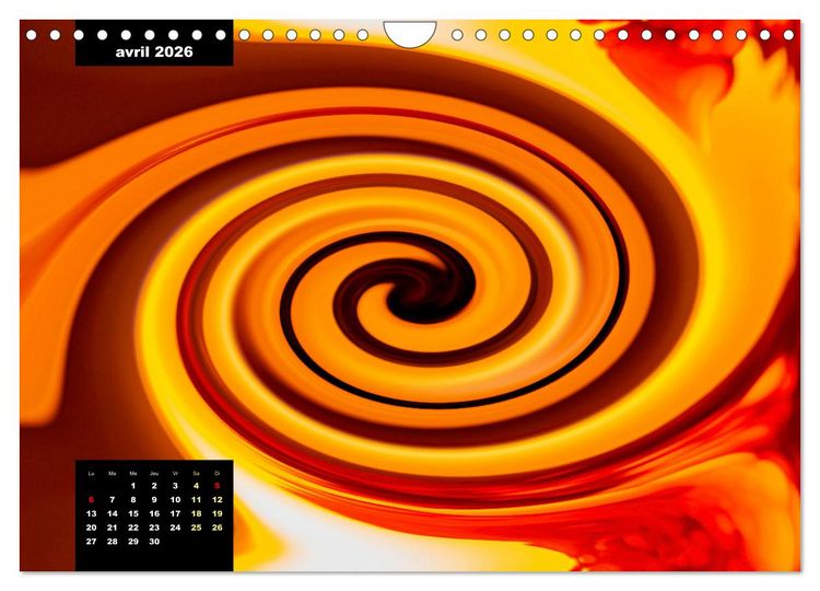 Produktbild: Cascade de couleurs (Calendrier mural 2026 DIN A4 vertical), CALVENDO calendrier mensuel
