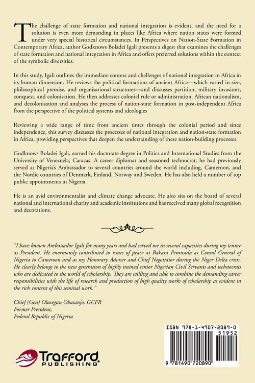 Produktbild: Perspectives on Nation-State Formation in Contemporary Africa