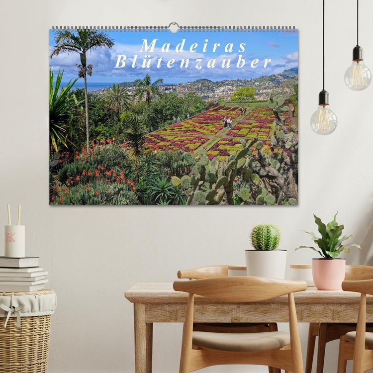 Produktbild: Madeiras Bl&uuml;tenzauber (Wandkalender 2026 DIN A2 quer), CALVENDO Monatskalender