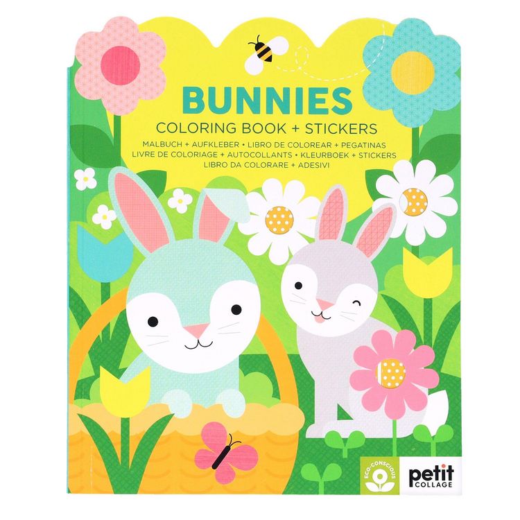 Produktbild: Bunnies Coloring Book + Stickers