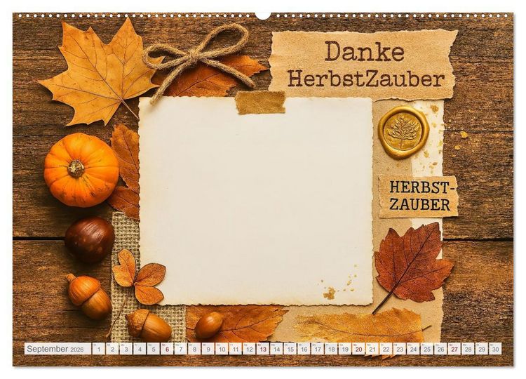 Produktbild: L&auml;cheln sammeln - Dein pers&ouml;nlicher Gl&uuml;ckskalender zum Mitgestalten (hochwertiger Premium Wandkalender 2026 DIN A2 quer), Kunstdruck in Hochglanz