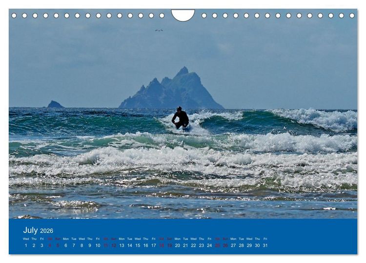 Produktbild: Skellig Coast (Wall Calendar 2026 DIN A4 landscape), CALVENDO 12 Month Wall Calendar