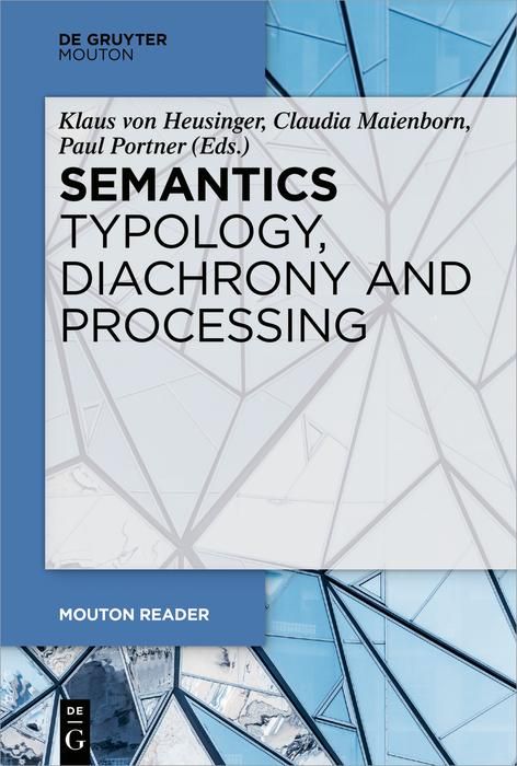 Produktbild: Semantics - Typology, Diachrony and Processing