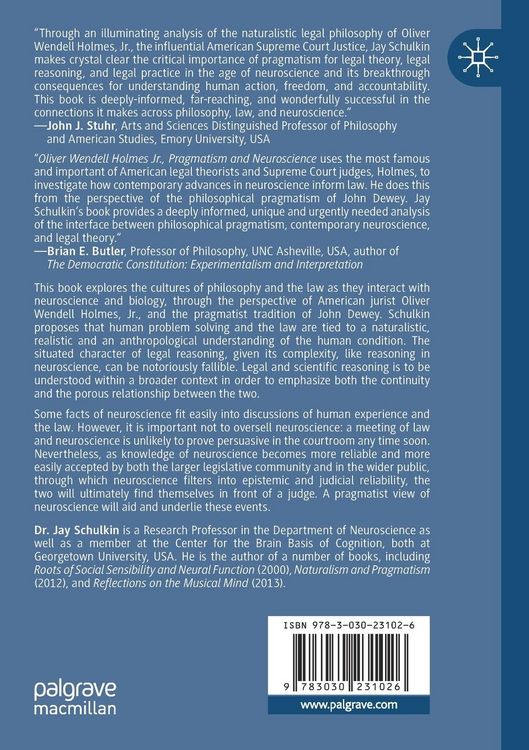 Produktbild: Oliver Wendell Holmes Jr., Pragmatism and Neuroscience