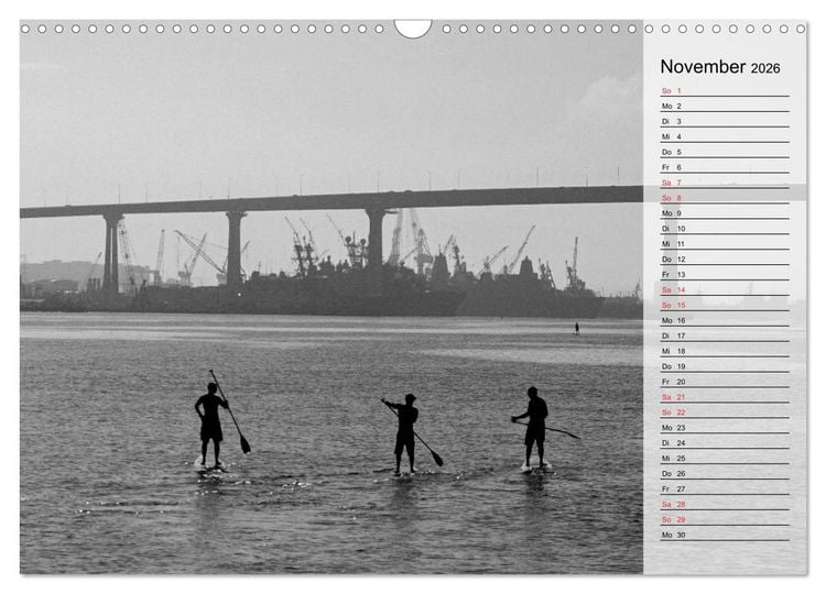 Produktbild: San Diego (Wandkalender 2026 DIN A3 quer), CALVENDO Monatskalender