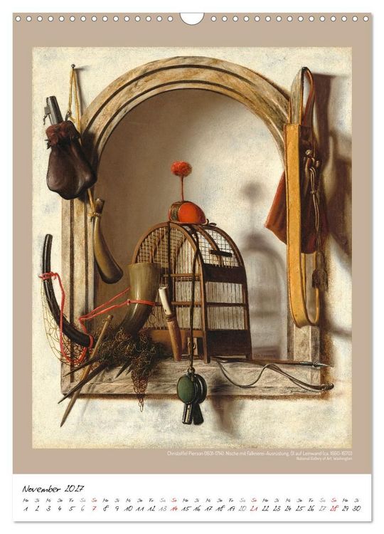 Produktbild: Trompe-l'&oelig;il - Die Kunst der Illusion. Kunstkalender (Wandkalender 2027 DIN A3 hoch), CALVENDO Monatskalender