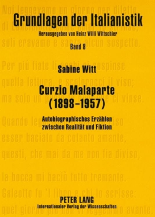 Produktbild: Curzio Malaparte (1898-1957)