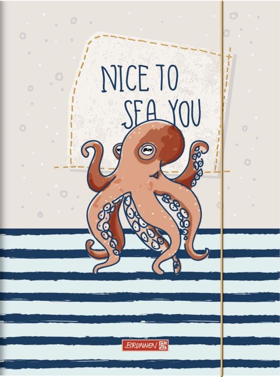 Produktbild: Brunnen Sammelmappe A3 Happy Ocean