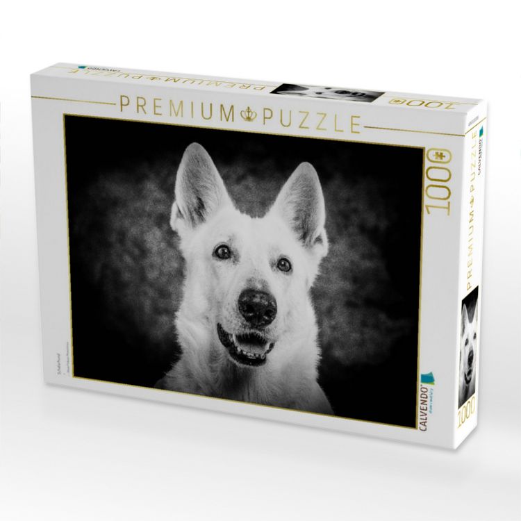 Produktbild: CALVENDO Puzzle Sch&auml;ferhund | 1000 Teile Lege-Gr&ouml;&szlig;e 64x48cm Foto-Puzzle f&uuml;r gl&uuml;ckliche Stunden