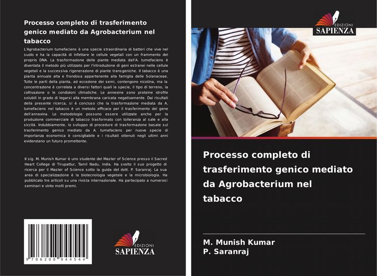 Produktbild: Processo completo di trasferimento genico mediato da Agrobacterium nel tabacco