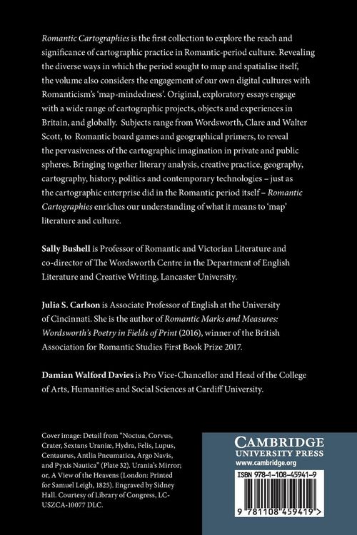 Produktbild: Romantic Cartographies