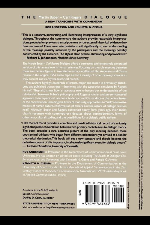 Produktbild: The Martin Buber - Carl Rogers Dialogue