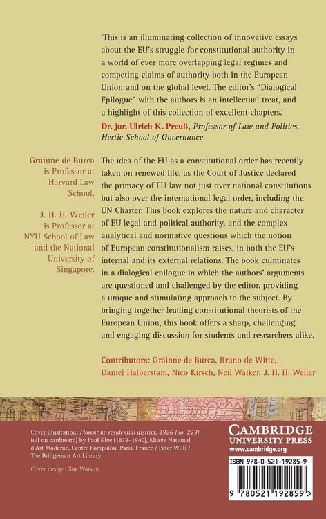 Produktbild: The Worlds of European Constitutionalism