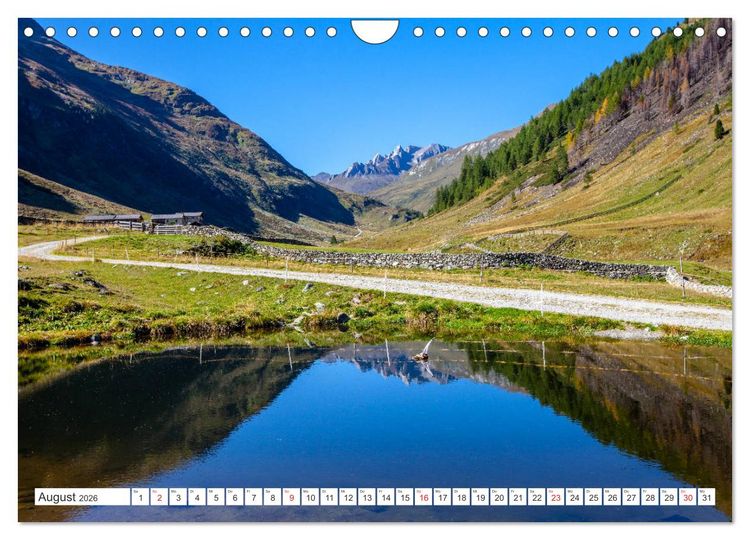 Produktbild: Jagdhausalm in Osttirol (Wandkalender 2026 DIN A4 quer), CALVENDO Monatskalender