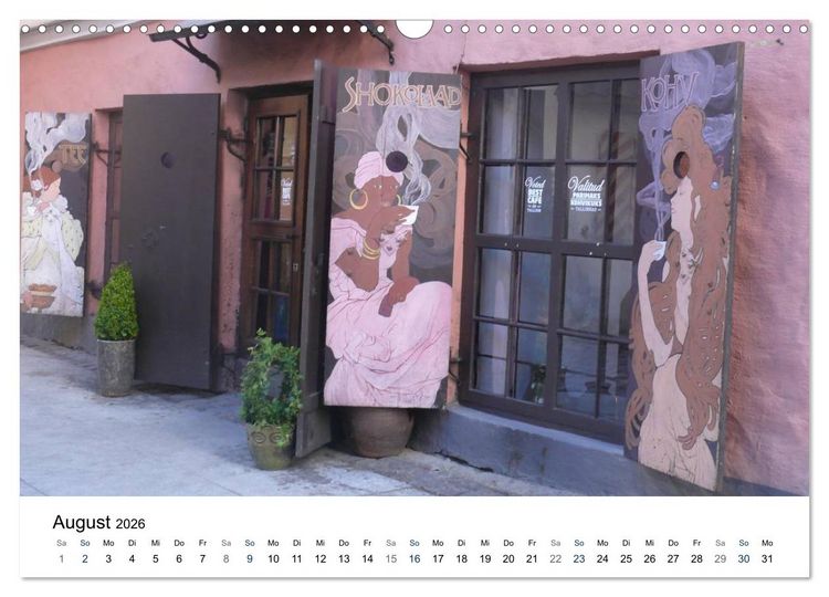 Produktbild: Tallinn (Wandkalender 2026 DIN A3 quer), CALVENDO Monatskalender