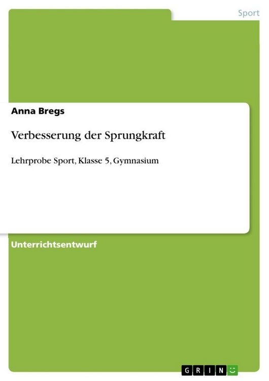 Produktbild: Verbesserung der Sprungkraft